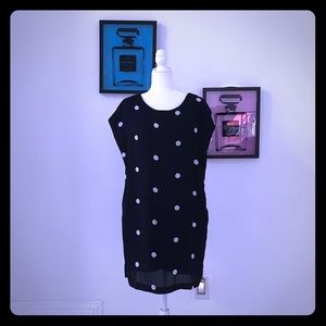 Blue and White dress